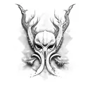 mark of the hunter from bloodborne tattoo design idea