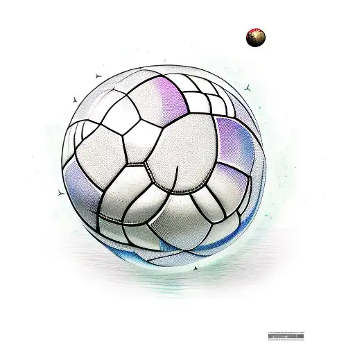 handball tattoo design idea