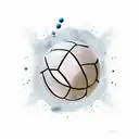 handball tattoo design idea