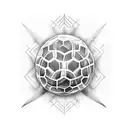 handball tattoo design idea