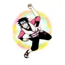 naruto and sasuke tattoo design idea