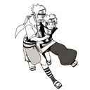 naruto and sasuke tattoo design idea