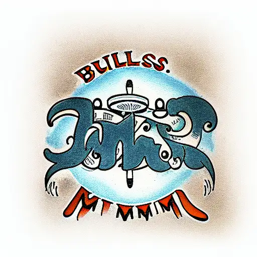 bullets with the inscription mom tattoo design idea