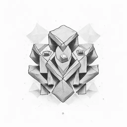 baby blocks BABYCOCO  tattoo design idea