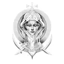 Libra, Aquarius, taurus, virgo tattoo design idea
