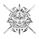 Libra, Aquarius, taurus, virgo tattoo design idea