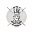 zulu warrior tattoo design idea