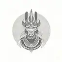 zulu warrior tattoo design idea