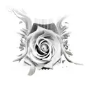 adele music tattoo design idea