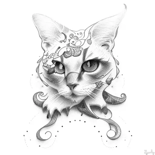 Name with birthday tattoo design idea