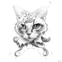 Name with birthday tattoo design idea