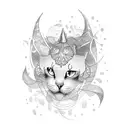 Name with birthday tattoo design idea