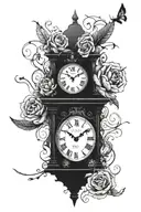 funny how time slips away And tattoo design idea