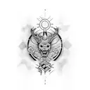 BTS tattoo design idea