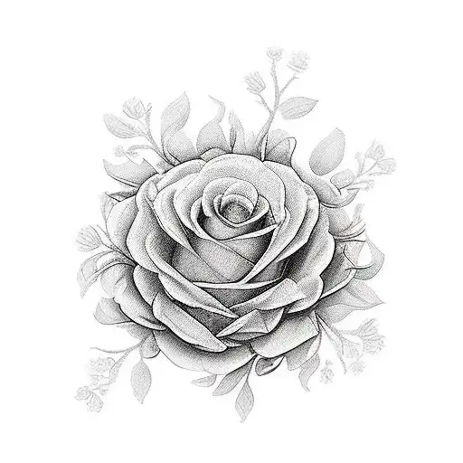 Um coração humano com flores e a frase: "Meu coração selvagem tem essa pressa de viver  tattoo design idea