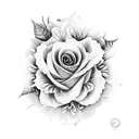 coração humano com flores   tattoo design idea