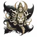 karm dharm moksha Shiva tattoo tattoo design idea