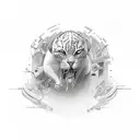 self respect over emotion tattoo design idea