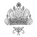 Queen's Crown tattoo design idea