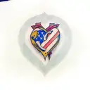 Heart, with bullet hole, tattoo design idea