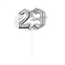 the number 23 tattoo design idea