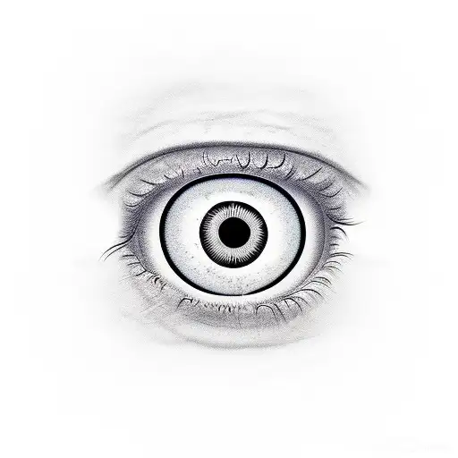 multiple eyes with diffrent pupils  tattoo design idea