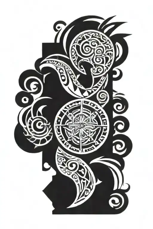 Biblical Arm sleeve tattoo design idea