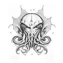 Cthulhu tattoo design idea