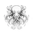 Cthulhu tattoo design idea