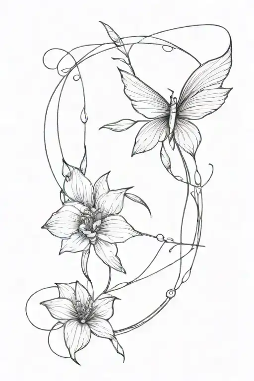 Pretty Don't Overthink tattoo design idea