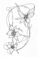 Pretty Don't Overthink tattoo design idea