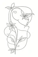 Pretty Don't Overthink tattoo design idea