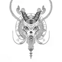 Cleopatra  tattoo design idea