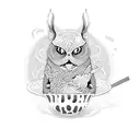 ramen tattoo design idea