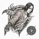 itachi uchiha tattoo design idea
