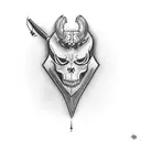 Symbolic representation of the widows son tattoo design idea