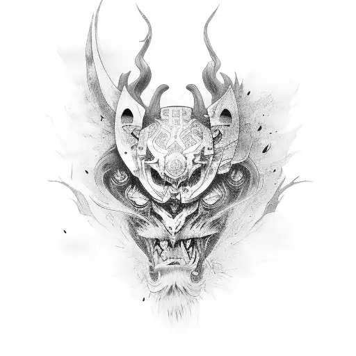 Ronin tattoo design idea