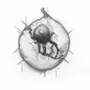 sisyphus tattoo design idea