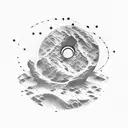 sisyphus tattoo design idea