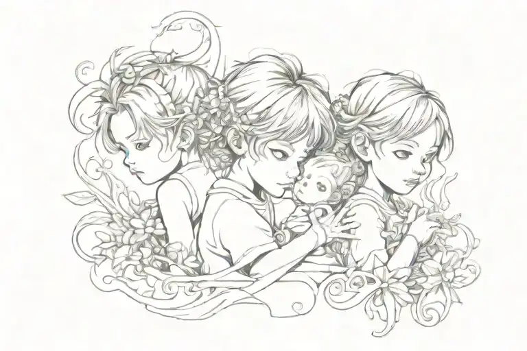 my child date of birth date tattoo design idea