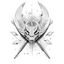 biblical tattoo design idea