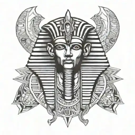 Seth Egyptian God tattoo design idea