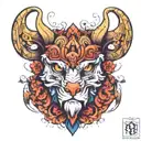 mammon tattoo design idea