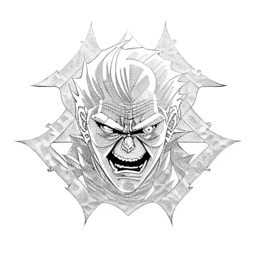 Jujutsu Kaisen tattoo design idea