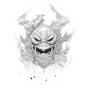 Jujutsu Kaisen tattoo design idea