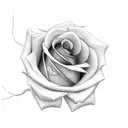 rose with butterfly that says live,laugh,love tattoo design idea