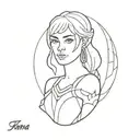 xena zoe tattoo design idea