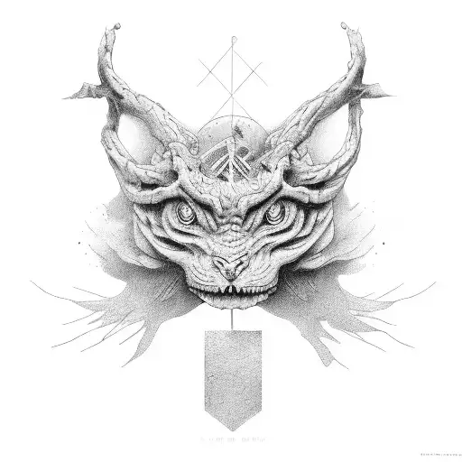 anxiety tattoo design idea