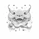 smile now cry later  tattoo design idea