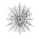 Spider Web tattoo design idea